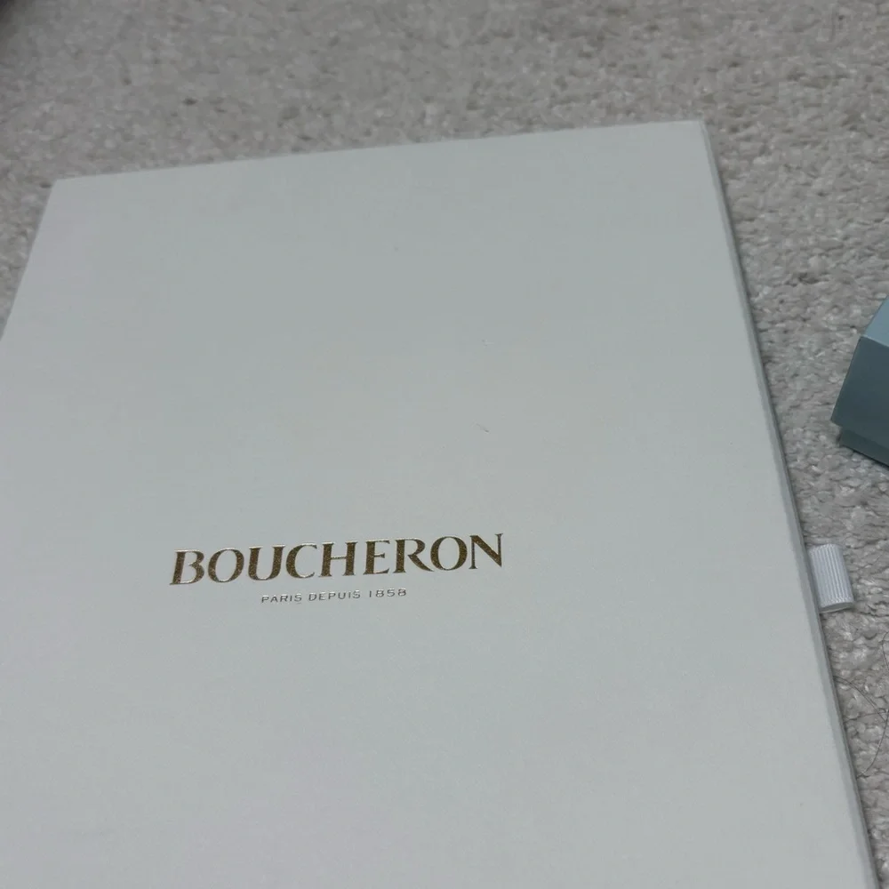 Boucheron Flat Box and Lanvin Blue Box